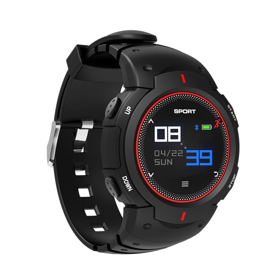 NO.1 F13 IP68 50M Waterproof Multi-sports Mode Heart Rate Monitor Remote Camera Smart Watch Smartwatch Bracelet Fitness Tracker