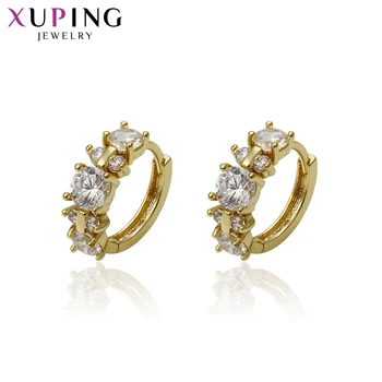 

Xuping Fashion Luxury Earrings Light Yellow Gold Color Plated Elegant Cute Style for Women Christmas Gift S66,2-93657