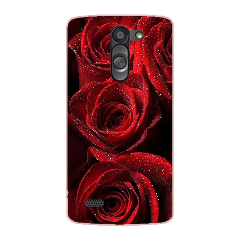 Мягкий силиконовый чехол из тпу для LG L Bello D331 D335 Prime D337 задняя крышка с красивым