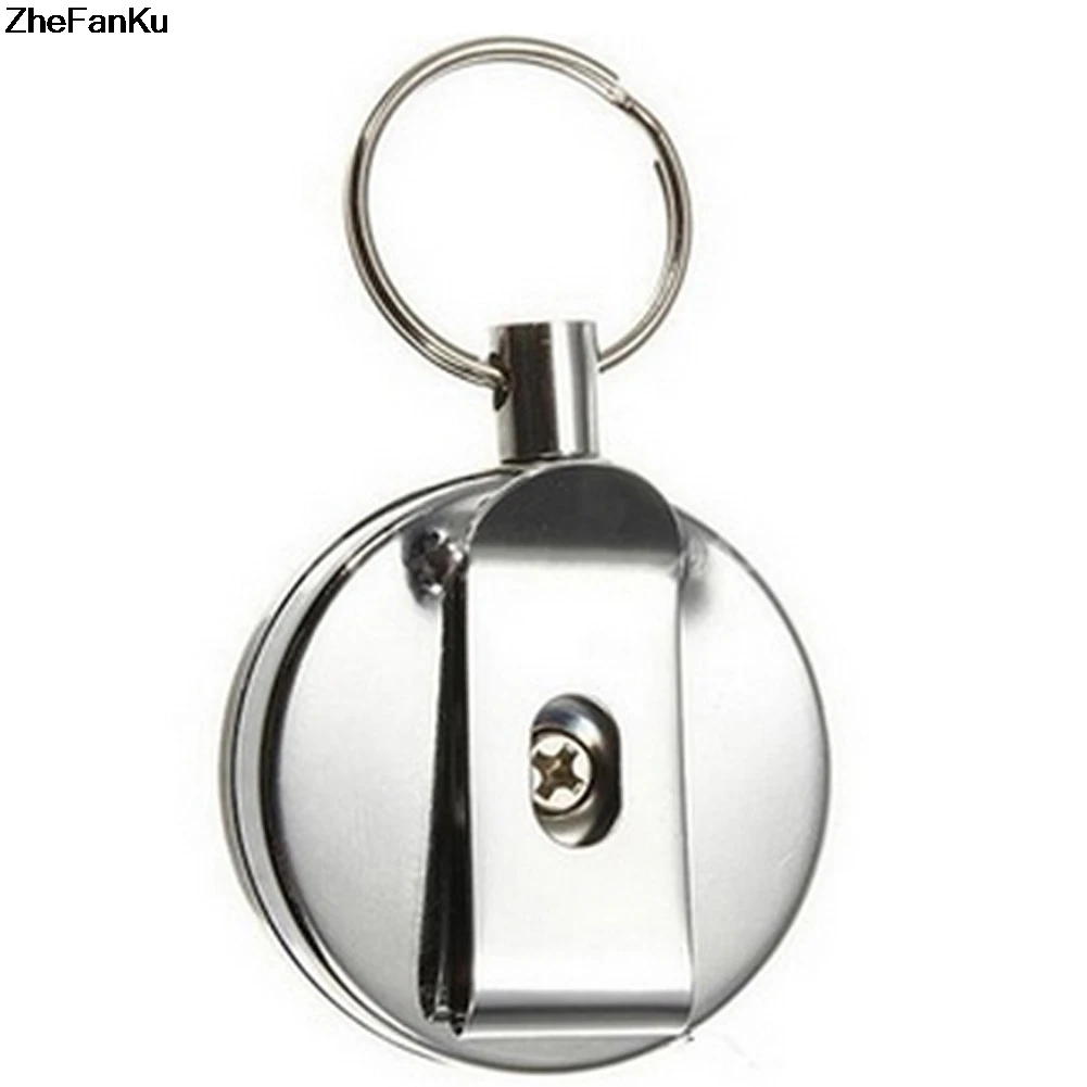 

Mini Outdoor Safety Buckle Retractable Rope Key chain Anti-Lost Keychain