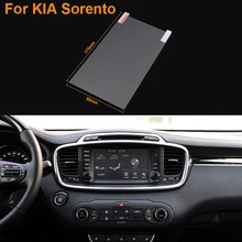 Car Styling 8 Inch GPS Navigation Screen Steel Protective Film For Kia Sorento Control of LCD Screen Car Sticker