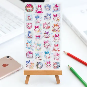 

20packs/lot Kawaii scarf pet stationery stickers Diary DIY deco Scrapbook decorative sticker Cute Decoration label GT441
