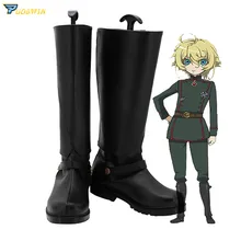 Saga of Tanya the Evil Tanya Degurechaff Cosplay Shoes Custom Made Boots tanya michaels not quite as advertised