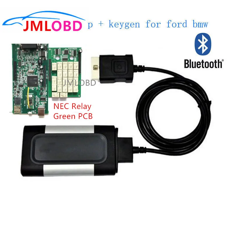 

New Green Board Quality A 2015 R3 with key For Autocom CDP Pro Plus with bluetooth OBD2 Scanner car Diagnostic Tool