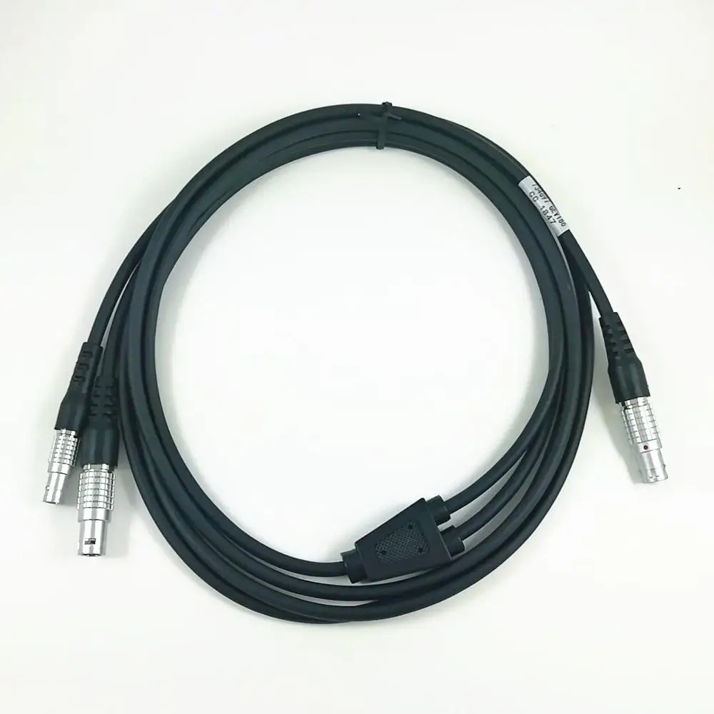 

NEW GEV186 Y cable (734697) connect FOR leica total station with GPS host and GEB171 external battery