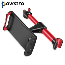 Автомобильный держатель для планшета POWSTRO, регулируемая подставка для телефона 4-11 дюймов, универсальный кронштейн для iPad, iPhone, xiaomi, samsung, планшетного телефона