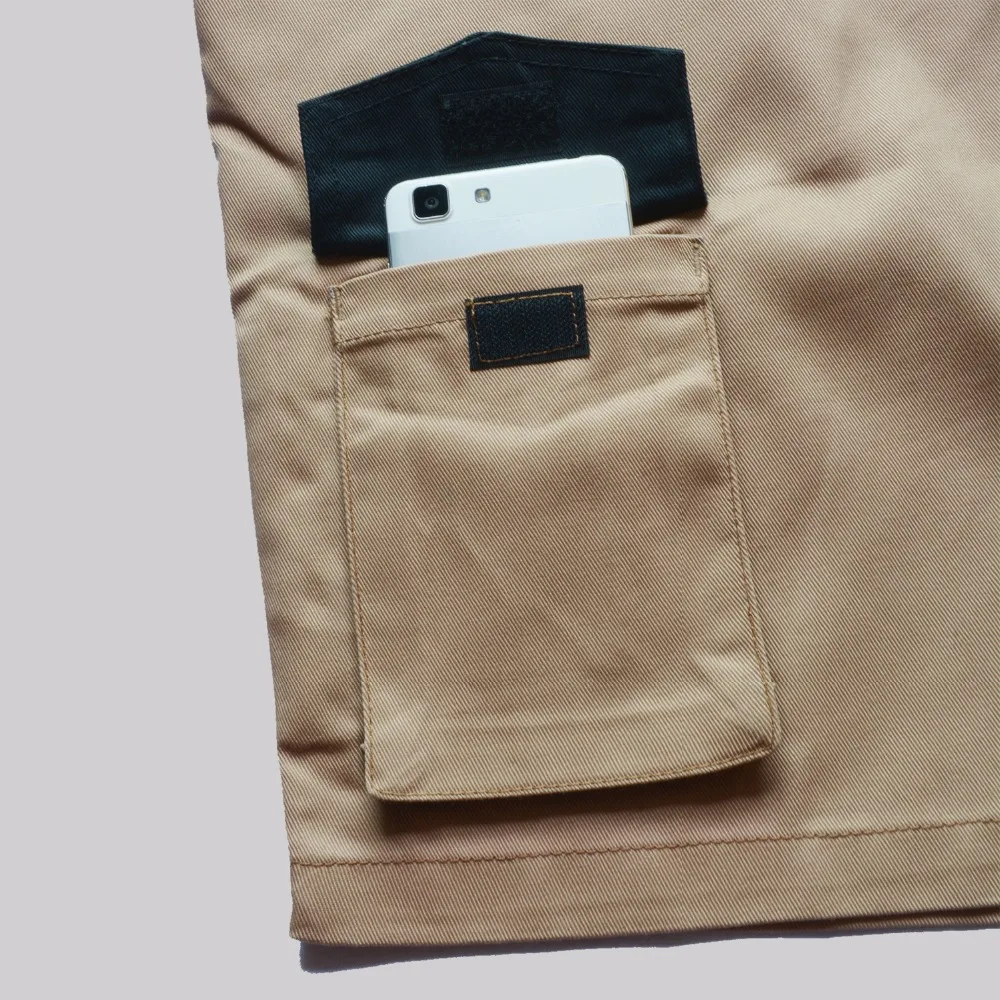 2018 New Design Men Cargo Shorts Summer Casual Working Shorts Hard Wearing Short For Men Plus Size Khaki Grey ID712