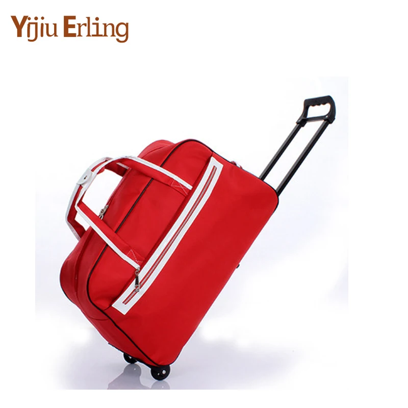 

Women Waterproof High Capacity Travel Bag Thick Style Rolling Suitcase Trolley Luggage Lady Men Travel Bags Suitcase with Wheels