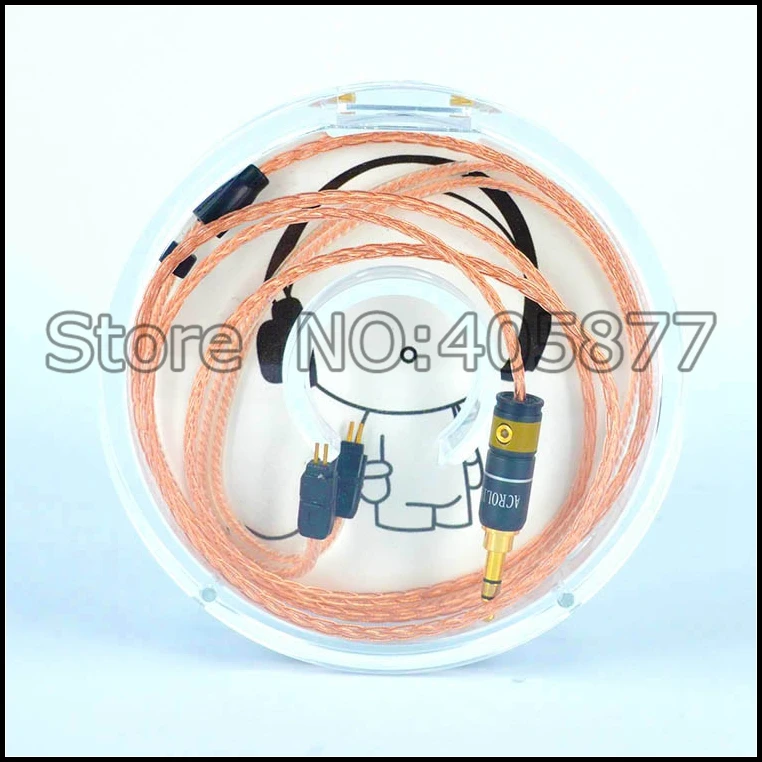 Hi End OCC Copper headphone update cable Westone W4R UM3X ES3 ES5 headphone cable Westone audio cable extension headphone cable