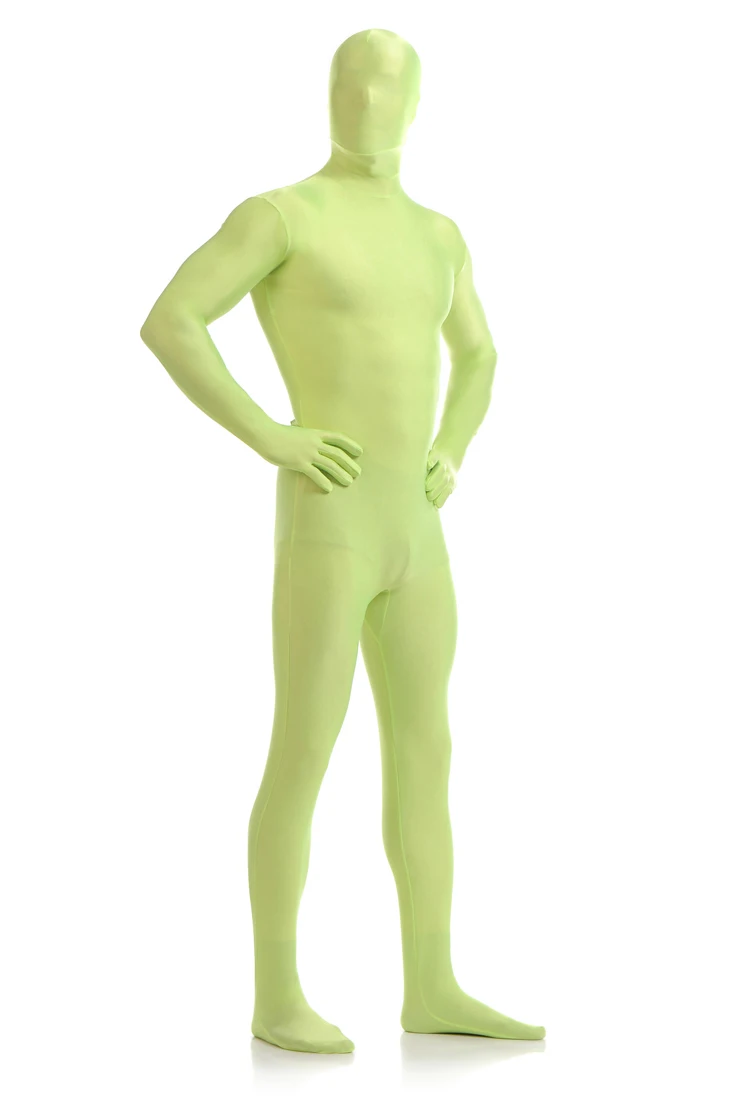 Высокое качество Многофункциональный всего тела спандекс торговые центры бар косплей одежда кожи костюм комбинезон Хэллоуин Zentai костюмы 10 - Цвет: as picture