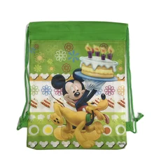 Mickey Drawstring bag for Girls Travel Storage Package Cartoon School Backpacks Children Birthday Party Favors Mickey Drawstring bag for Girls Travel Storage Package Cartoon School Backpacks Children Birthday Party Favors