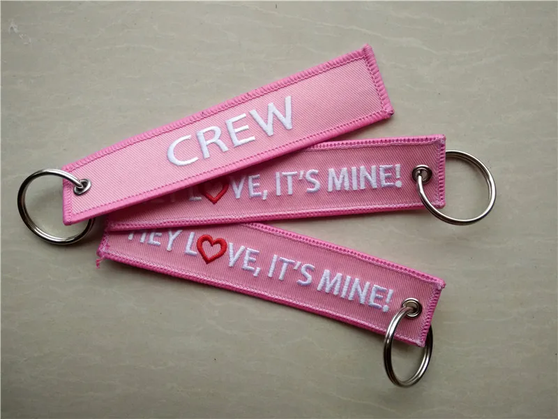 Hey Love It mine CREW брелки