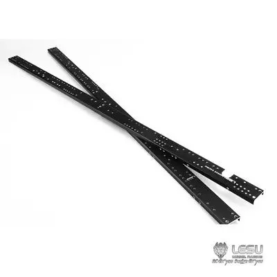 LESU Chassis Rail Metal CNC for 1/14 RC Model  8*8 Hydraulic Dumper Sca Truck TH02373