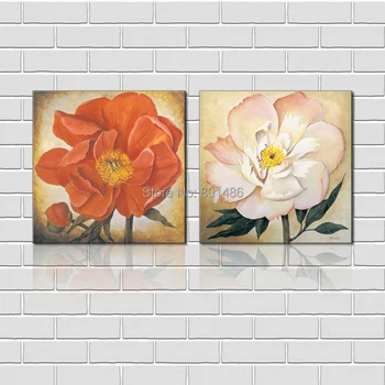 

Vintage Western Style ART Prints flower wall art for living room decoration