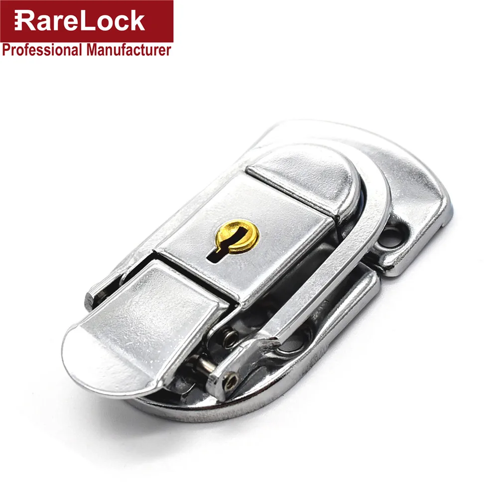 

Rarelock New Style Small Hasp Latch Lock Sliding Door Simple Convenience Window Cabinet Locks Cerradura f