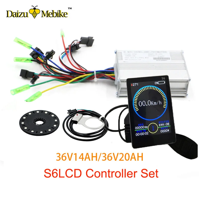 Cheap 36V 250W 350W 500W Ebike Kit 36V 14A/20A Controller S6LCD display Meter PAS Set Controller Set Dual Mode Hall Sensor E bike Kit 0 Cheap 36V 250W 350W 500W Ebike Kit 36V 14A/20A Controller S6LCD display Meter PAS Set Controller Set Dual Mode Hall Sensor E bike Kit 0