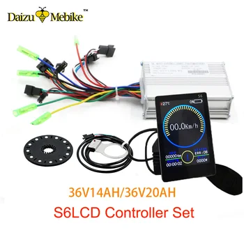 

36V 250W 350W 500W Ebike Kit 36V 14A/20A Controller S6LCD display Meter PAS Set Controller Set Dual Mode Hall Sensor E bike Kit