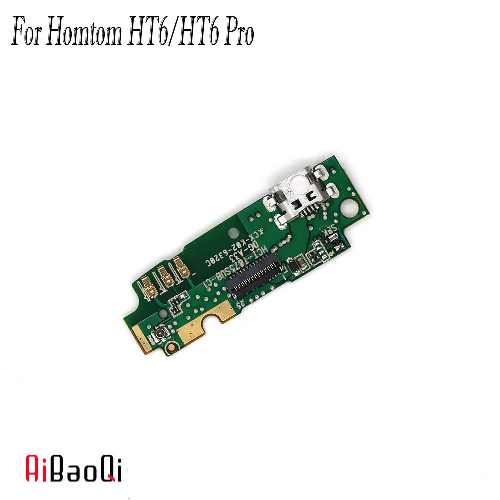 usb разъем плата зарядки для HOMTOM HT6/HT6 Pro Мобильный телефон Flex зарядка кабелей модуль сотового телефона мини USB порт