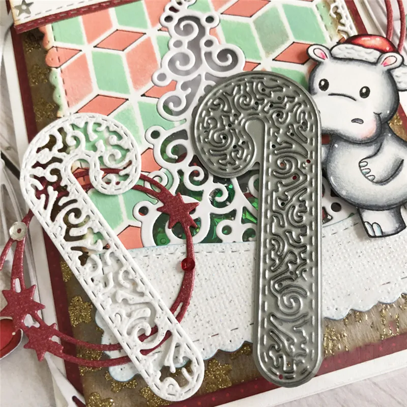 

1 Pcs/lot Metal Cutting Dies Scrapbooking For Card Making DIY Embossing Cuts New Craft Die Lollipop Element New Dies For 2019
