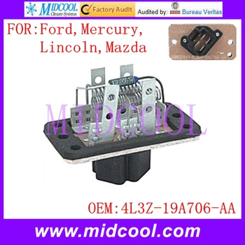 

New Blower Motor Resistor use OE NO. 4L3Z-19A706-AA for Ford Mercury Lincoln Mazda