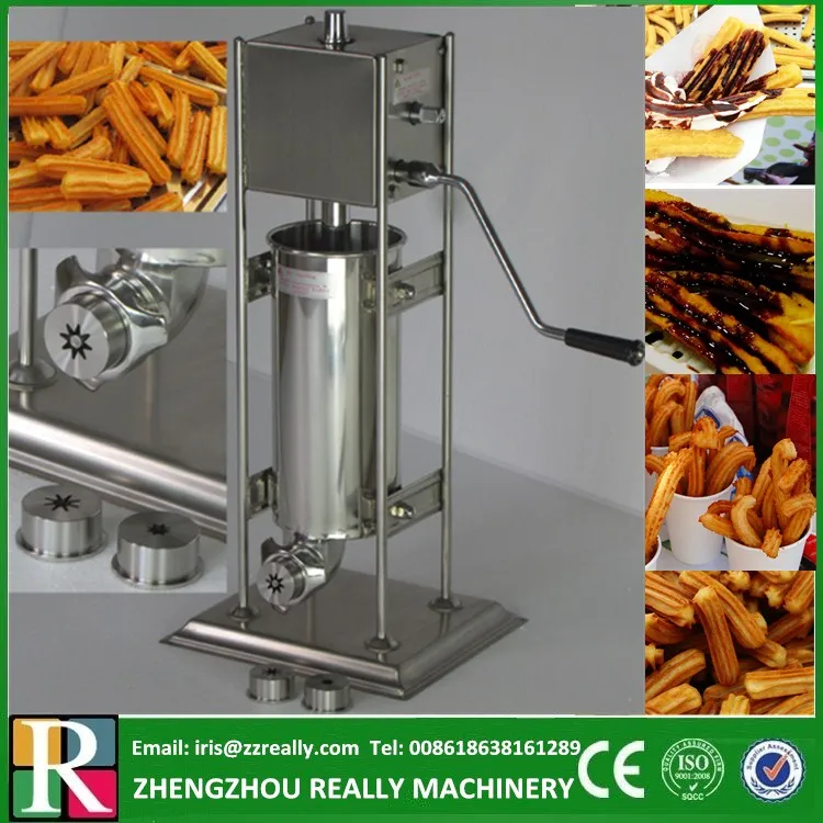 

Factory price 12L manual churros moulding machine for sale