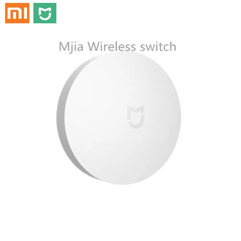 100% Оригинальный xiaomi Mijia портативный мини умный беспроводной переключатель для xiaomi умный дом управление Центром умный дом