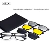 Discover ultimate versatility with MEIXI's New Flat Lens Polarized Multifunctional Glasses. Unisex design with polycarbonate lenses offers durability and style. Magnetic suit includes 3 lens options (+1 to +3). Perfect for reading and everyday use. Elevate your eyewear game today! New Flat lens Polarized Multifunctional glasses Presbyopic Eyeglasses Magnetic suit Three pieces Reading glasses +1 1.5 2 2.5 3 <p>Enhance your eyewear comfort with SAFENH Anti-Slip Silicone Ear Hooks. Designed for a secure fit, these grips prevent slipping during any activity. Ideal for sports and daily wear, they ensure stability and comfort. Durable silicone material for long-lasting use. Elevate your eyewear experience.</p>