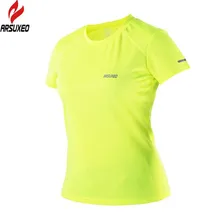ARSUXEO летние женские футболки для бега для активного отдыха с короткими рукавами быстросохнущая Спортивная футболка спортивная одежда