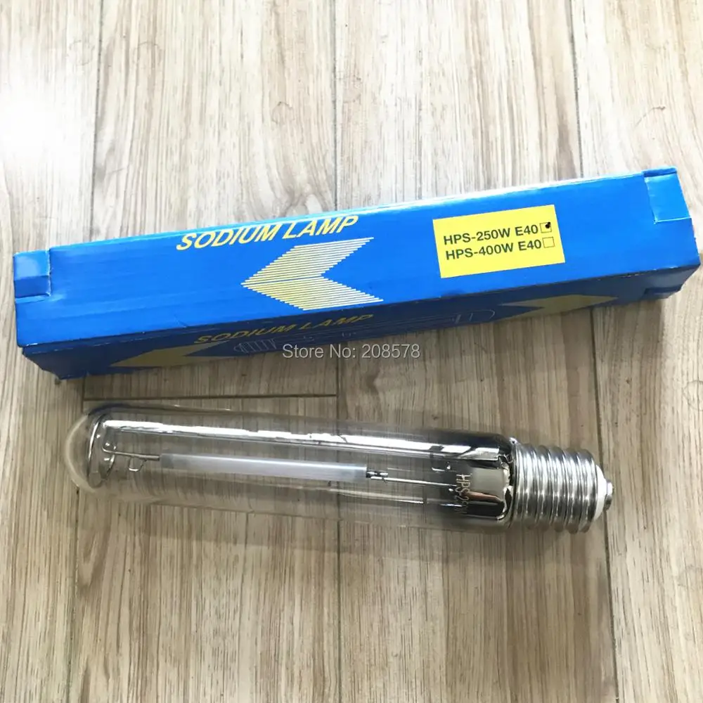 High quality HPS250W E40 High Pressure Sodium Lamp