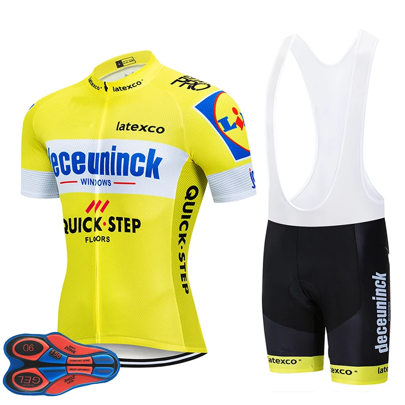 2021 команда Quickstep Pro Велоспорт Джерси 9d гелевые велосипедные шорты Костюм Mtb Ropa