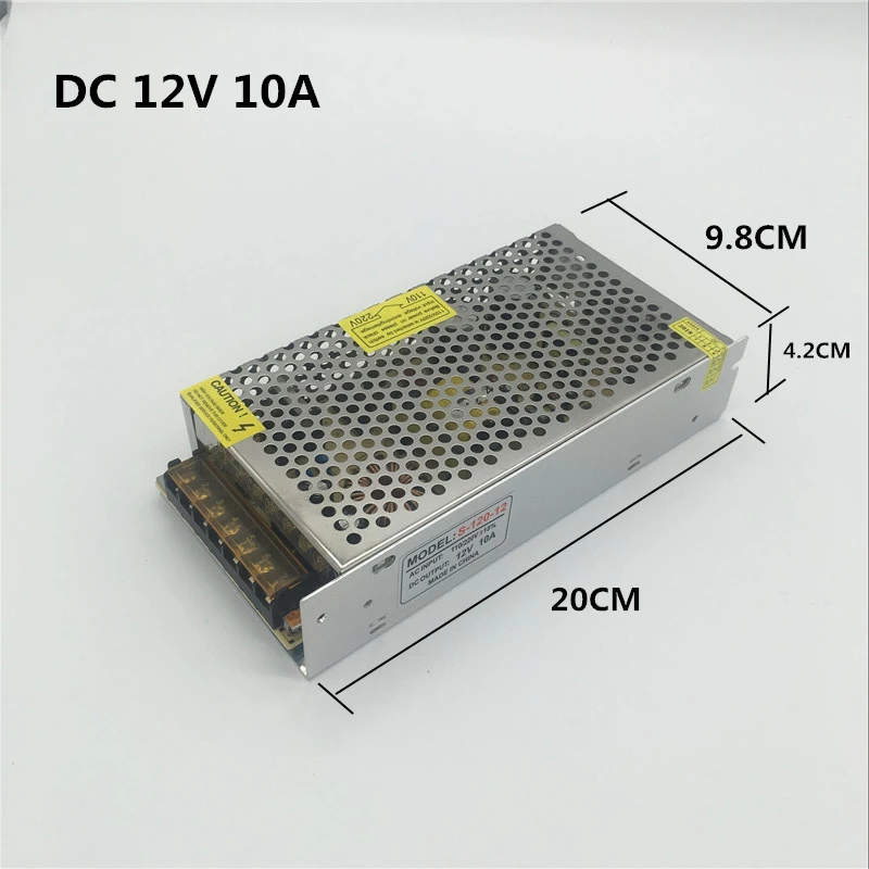 DC 12 В 1A 2A 3A 5A 8A 10A 15A 20A 30A 40A трансформатор для освещения светодиодный адаптер питания для светодиодной ленты переключатель питания