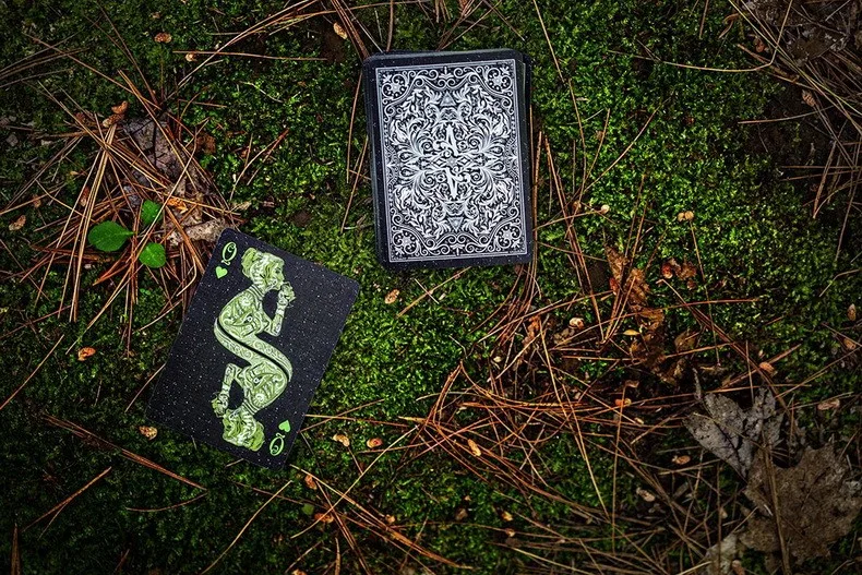 1 колода Absinthe V2 игральные карты Ellusionist размер волшебные трюки колоды|Волшебные