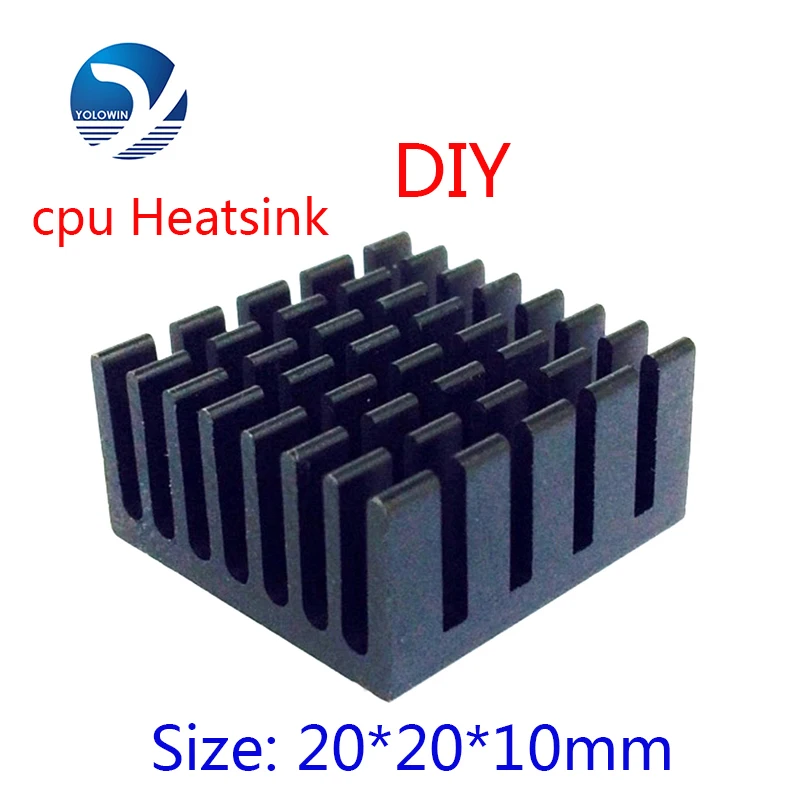 Buy 5Pcs DIY Mini 20*20*10mm Heatsink Radiator