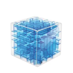 AQ1563 3D Мини скоростной куб лабиринт волшебный куб головоломка игра кубики Magicos Обучающие игрушки Лабиринт прокатки мяч игрушки для детей и