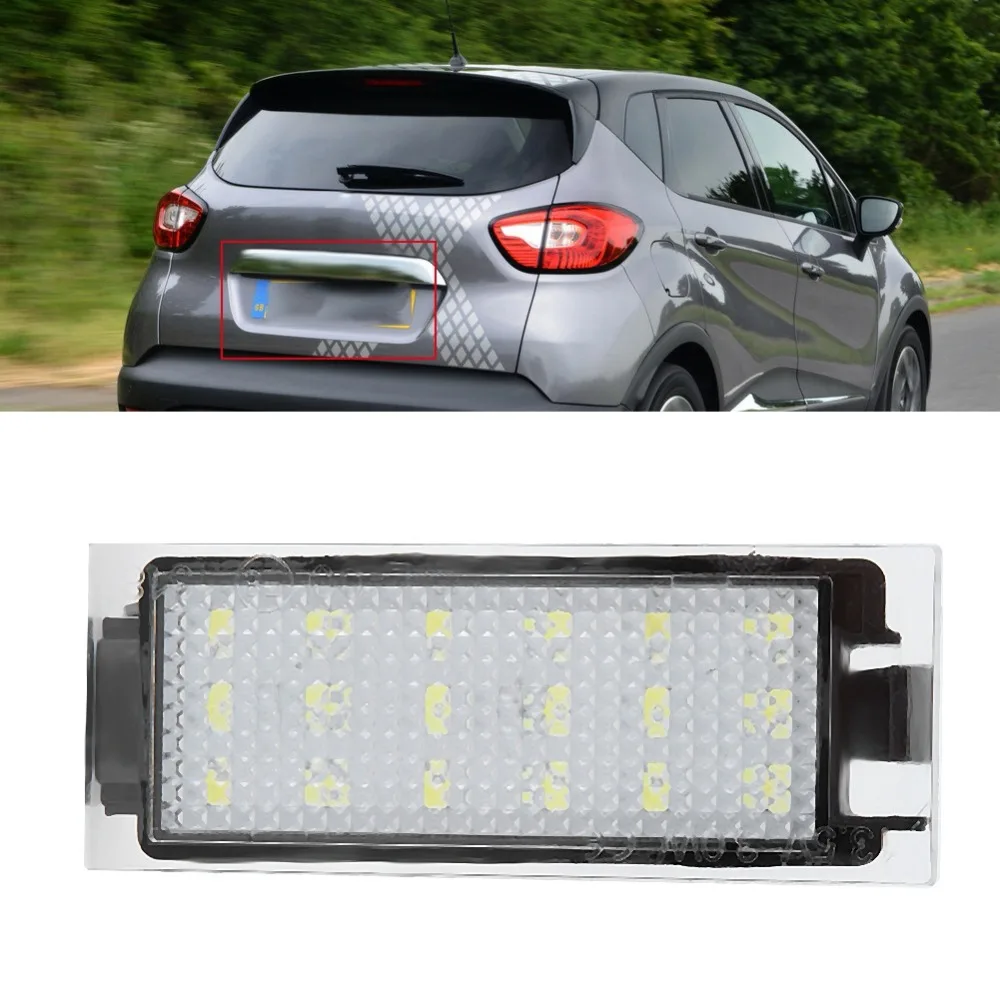 Номерной знак свет номерной лампы предназначенные для Renault Twingo Clio Megane Lagane с 18 шт