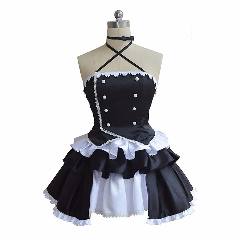 Liefde Live! Zon!! Aqours Yohane Tsushima Yoshiko Cosplay Kostuum Zwarte Kleine Duivel Kostuum Zwarte Lolita Jurk Custom Liefde Live! Zon!! Aqours Yohane Tsushima Yoshiko Cosplay Kostuum Zwarte Kleine Duivel Kostuum Zwarte Lolita Jurk Custom