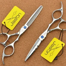 307#6 ''Марка Jason высшего сорта парикмахерские Ножницы JP 440C Профессиональный Парикмахеры Резка Ножницы филировочные ножницы Ножницы для волос