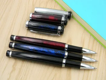 

office 508 new metal blue With silver classic Trim Rollerball pen