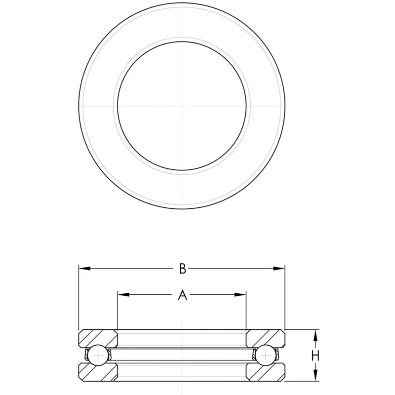 DANIU 5 шт./компл. плоский упорный шарикоподшипник ID. 2,5/3/4/6/7/8 мм Мини миниатюрные подшипники F25-6/F3-8/F4-10/F6-12/F7-13/F8-14