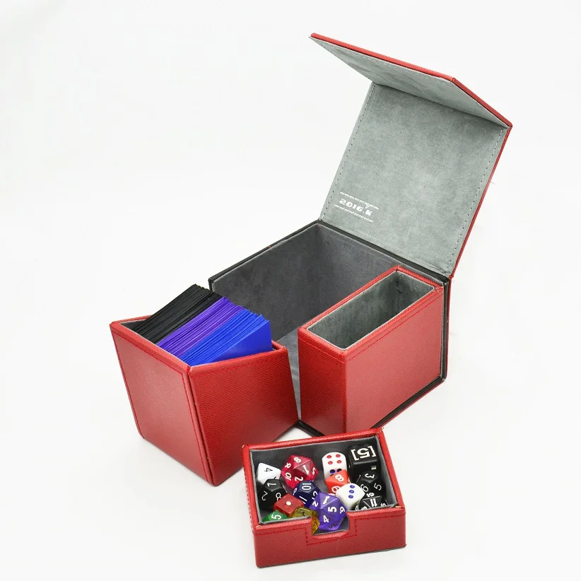 card box game of thrones boxes Red board game cards box dice container