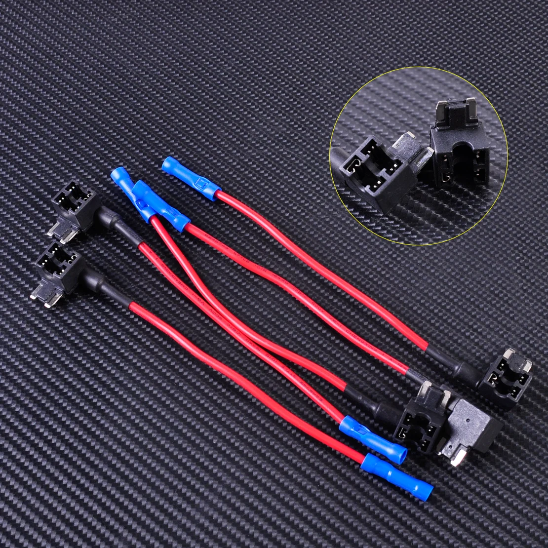 

5pcs Car Auto Add-A-Circuit Fuse Tap Adapter Holder Low Profile Mini APS ATT Micro Blade Fuse