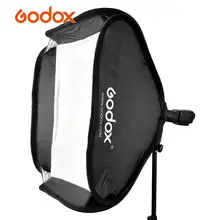 Godox 40*40 см фото зонтик софтбокс диффузор с s-типом кронштейн Bowens держатель для вспышки Speedlite