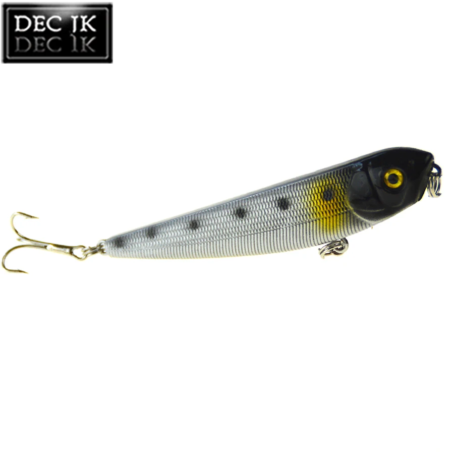 16PCS Popper Hard Plastic Artificial Baits Sets Of Fishing Lure Supplies Jerkbait Poper Swimbait Fish Tackle Laser Bait For Pike (5)