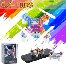 Cheerson CX10DS CX-10DS Remote Control Wifi Mini Drone LED RC Helicopter Quadcopter Aircraft Air Plane Toy Kids Gift Toys