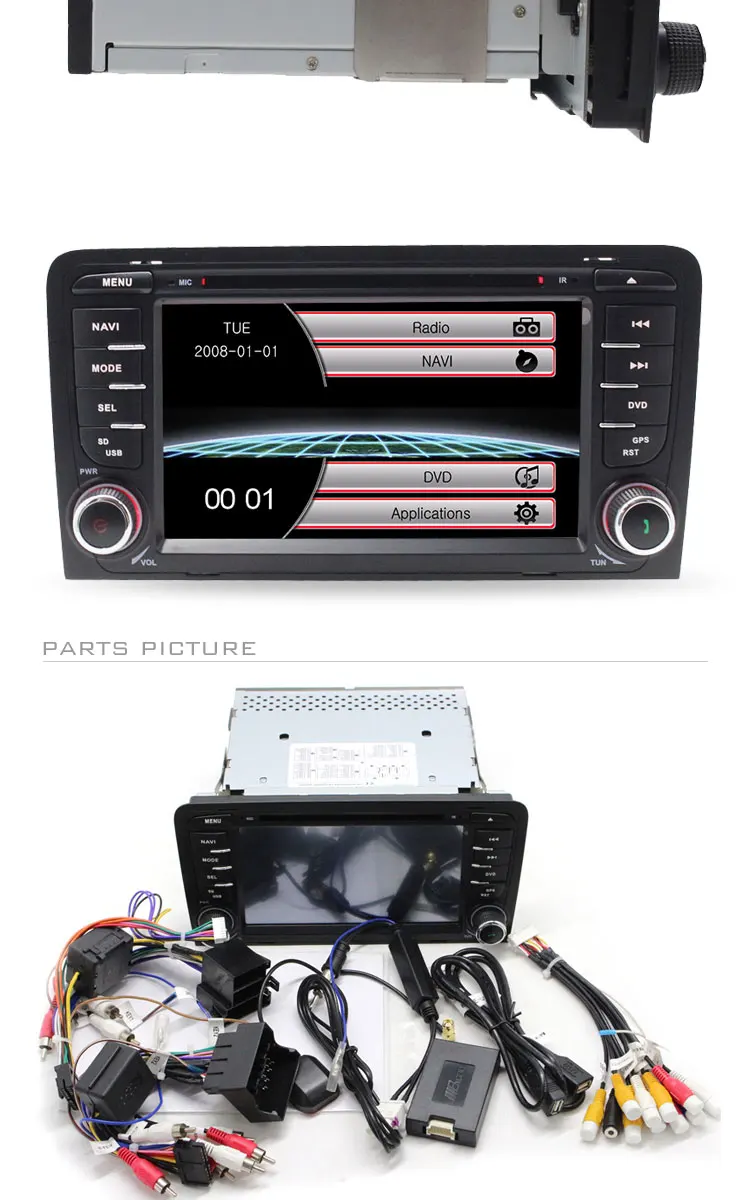 Sale LJHANG 2 Din Car Multimedia Player for Audi A3 S3 2002-2013 GPS Navigation Bluetooth Auto Stereo Headunit Radio RDS Mirror Link 6 Sale LJHANG 2 Din Car Multimedia Player for Audi A3 S3 2002-2013 GPS Navigation Bluetooth Auto Stereo Headunit Radio RDS Mirror Link 6