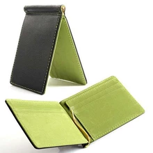 Faux Leather Slim Mens Credit Card Wallet font b Money b font font b Clip b
