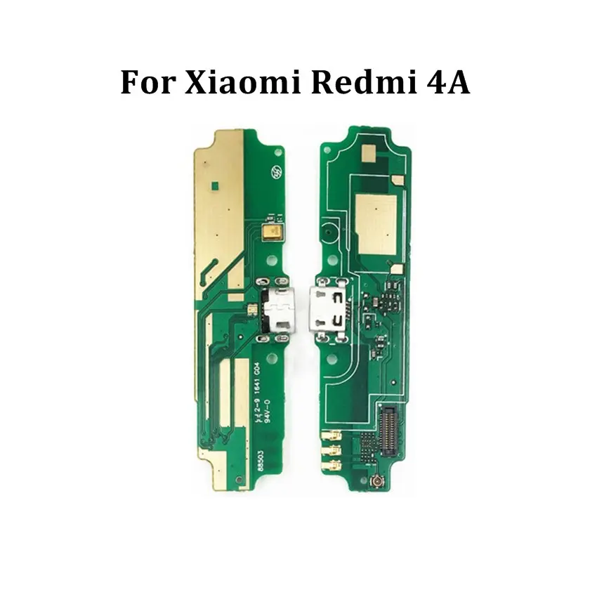 Гибкий USB кабель для зарядного порта Xiaomi Redmi 4A с микрофоном|Шлейфы мобильных