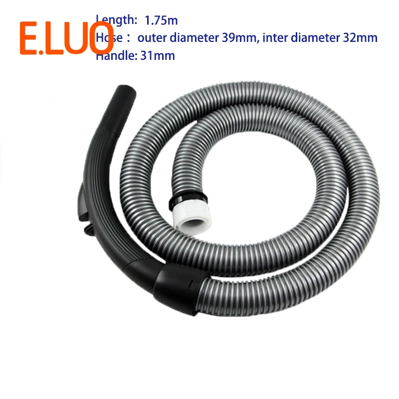 

Universal Inner Diameter 32mm Black High Temperature Flexible EVA Hose +ABS connector+handle Of Vacuum Cleaner