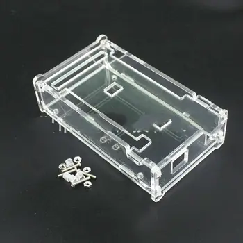 Najtaniej 1 Sztuk Nowy Przezroczysty Akryl Shell Box Dla Arduino MEGA2560 R3 Moduł R3