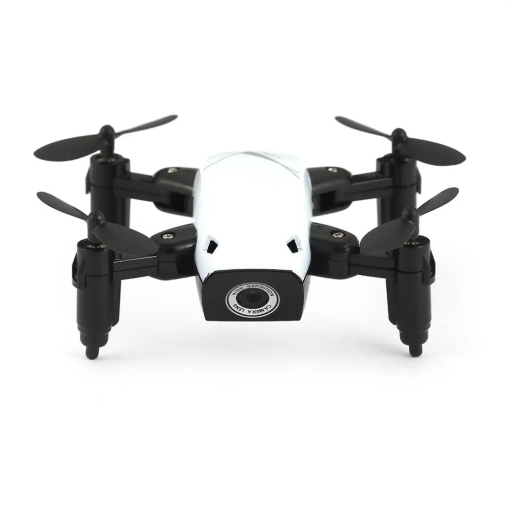 S9/S9W(камера) Drone2.4G мини складной Дрон 360 градусов флип один ключ возврат Безголовый режим H/L скорость SwitchRC Квадрокоптер со светом